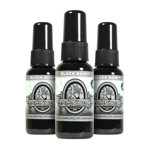 Bluntpower Air Freshener Blunt Power Spray, Black Rain (Pack of 3)