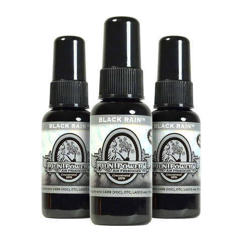 Bluntpower Air Freshener Blunt Power Spray, Black Rain (Pack of 3)