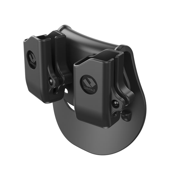 Orpaz Double Mag Pouch Compatible with Sig Sauer P365 Magazine Holster, Paddle Attachment