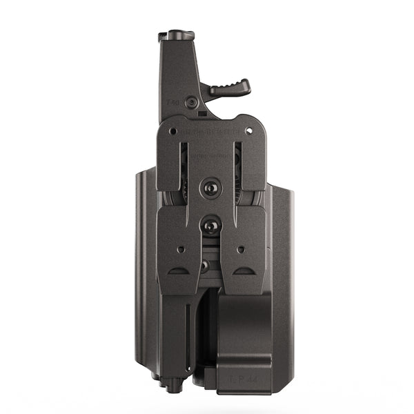 Orpaz Light Bearing Holster Compatible with S&W M&P 40 Holster with Light/Laser/Sight/Optics (Large Pistol Lights, MOLLE Attachment)