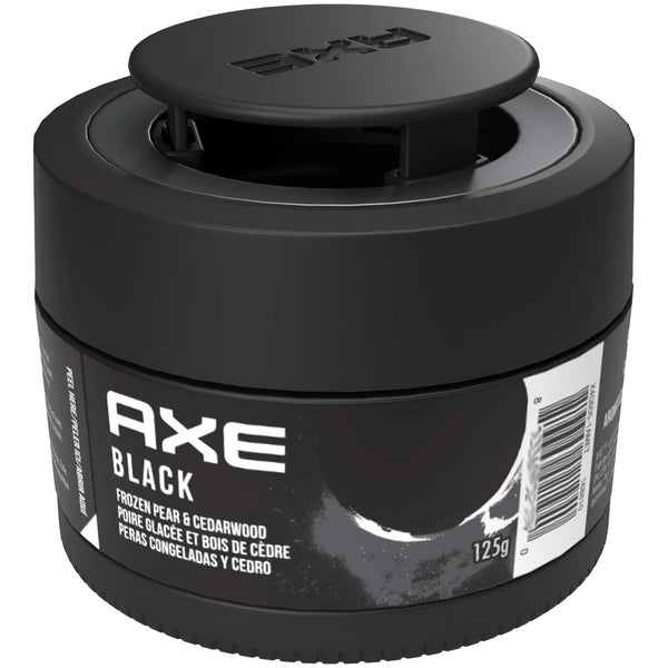 AXE Black Car Air Freshener Gel Can - Odor Eliminator for Strong Odor - Long Lasting Fragrance & Effective Car Air Fresheners - Automotive Essential, 4.4 oz