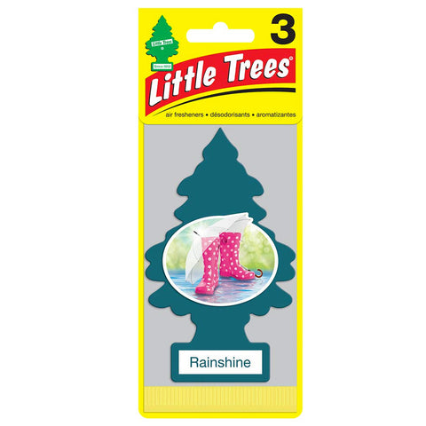 Little Trees Car Air Freshener 3-PACK (Rainshine)