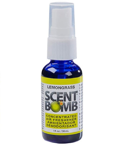 Scent Bomb Air Freshener Spray, 100 % Oil Based Concentrated Air Freshener, Air Freshener Spray for Car, Room, Bathroom and Odor Eliminator, Lemongrass