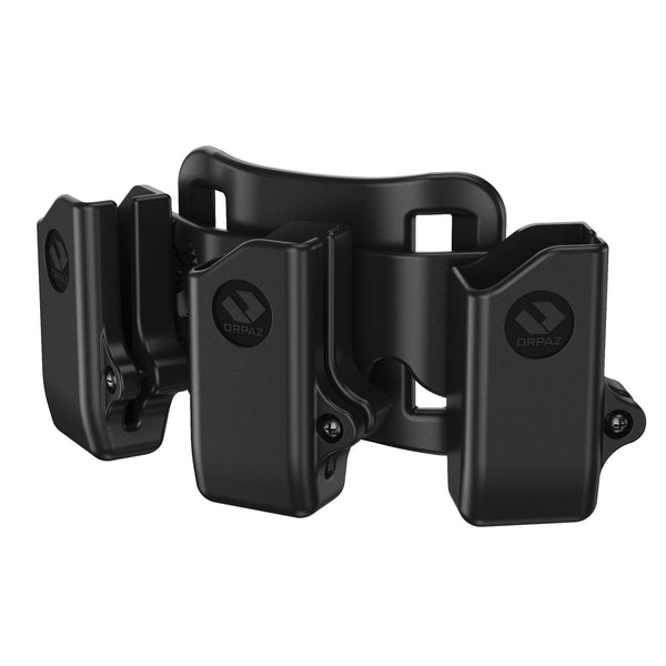 Orpaz Glock 30 Magazine Holder, Triple Mag Pouch for Glock 30 Magazine, Belt