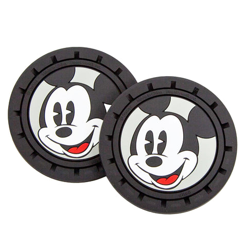 Mickey Mouse Car Cup Coasters 2-Piece - Cute Coasters for Your Car Cup Holders, Must-Have Accessories for Your Car Interior