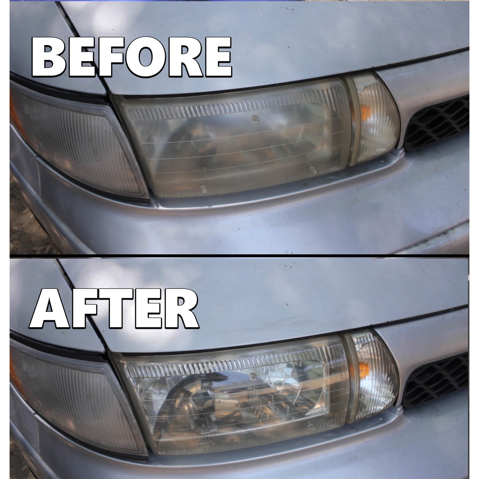 Eastup 80011 Headlight Lens Restoration Kit Restore Cloudy and