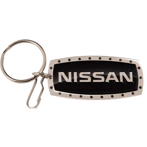 Plasticolor Keychain, Nissan Rivet Enamel - Keychain for Car Keys, and More