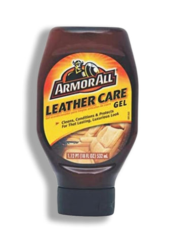 Armor All Car Leather Care Gel, Interior Cleaner for Cars, Trucks and Motorcycles, 18 Fl Oz