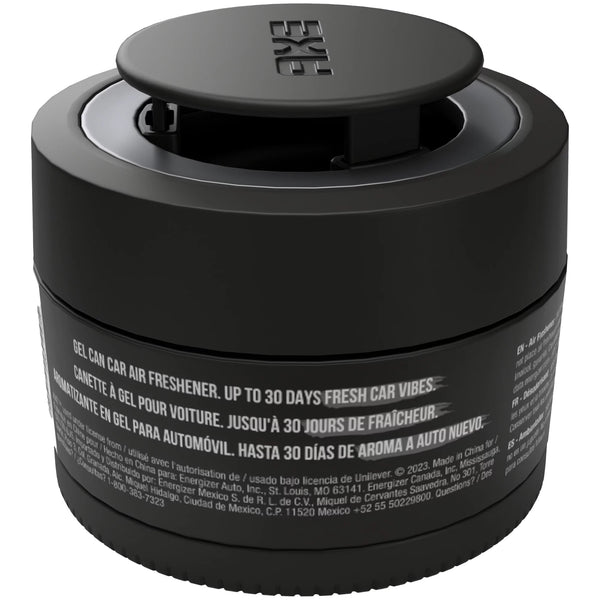 AXE Black Car Air Freshener Gel Can - Odor Eliminator for Strong Odor - Long Lasting Fragrance & Effective Car Air Fresheners - Automotive Essential, 4.4 oz