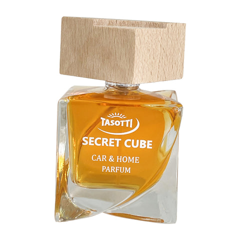 Tasotti Car Air Freshener, Luxury Perfume for Car and Home, Long-Lasting Air Freshener and Odor Eliminator, Secret Cube Collection, Strawberry