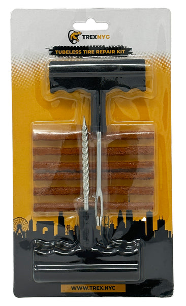 Tire Repair Kit 8-Piece T-Handle Tire Plug Kit