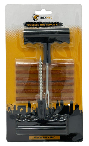 Tire Repair Kit 8-Piece T-Handle Tire Plug Kit