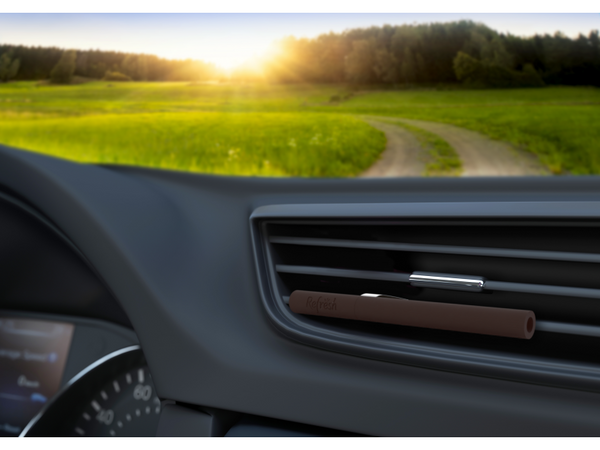 Refresh Your Car! Odor Eliminator and Car Air Freshener Round Vent Sticks 6-count, Fresh Clover