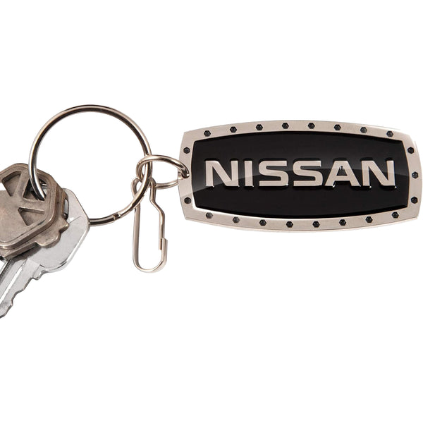 Plasticolor Keychain, Nissan Rivet Enamel - Keychain for Car Keys, and More