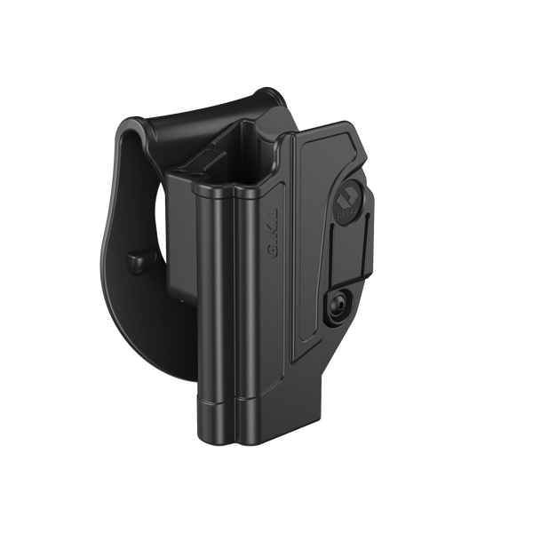 Orpaz Holster Compatible with Glock 19 Holster Left Hand, Level I OWB Paddle Holster