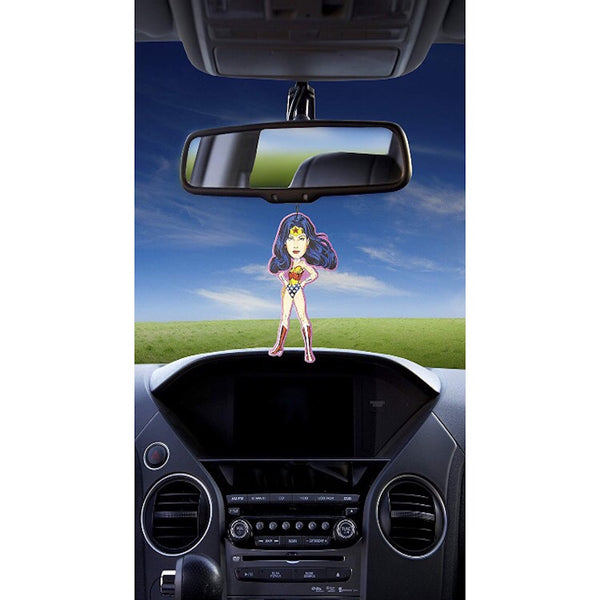 DC Comics Wonder Woman Car Accessories - Wonder Woman Air Freshener Wiggler (1 Piece)