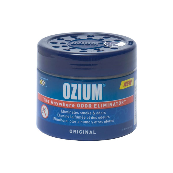Ozium Smoke & Odors Eliminator Gel. Home, Office and Car Air Freshener 4.5oz (127g), Original Scent (Pack of 12)