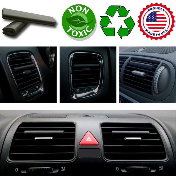 Stealth Stix, Car Air Freshener, Long Lasting Vent Clip Freshener, Morning Mist Scent, 4-Pack (2 per pack)