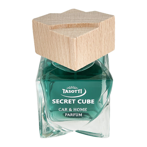 Tasotti Car Air Freshener, Luxury Perfume for Car and Home, Long-Lasting Air Freshener and Odor Eliminator, Secret Cube Collection, Exotic Cocos