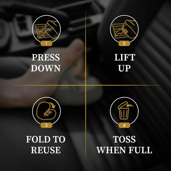 Lexol GEL Quick Care Detailer, 2.8 OZ - Premium Car Detailing Kit with Cleaning Gel, Car Putty for Cleaning - Comprehensive Car Cleaning Kit for a Gleaming Finish