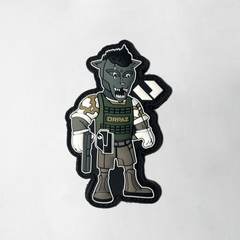 Orpaz Character Patch - Hook and Loop Model - Withstands Repeated Use and Exposure to Various Environmental Conditions. Provides a Secure Hold While Remaining Easy to Operate, Even with Gloves