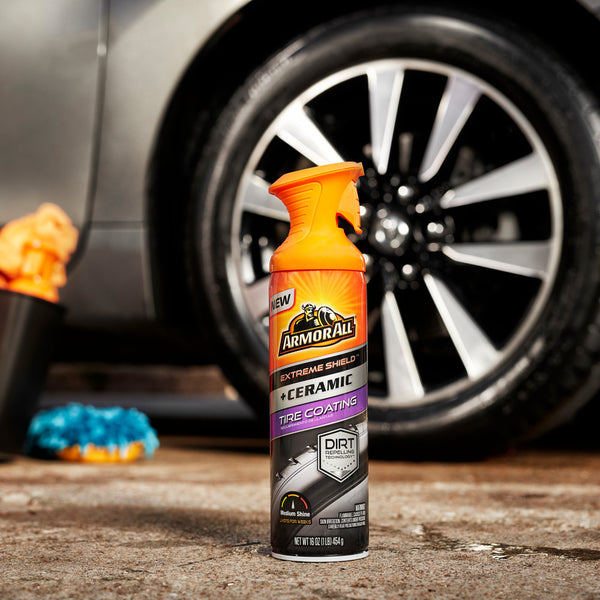 Armor All Tire Coating with Extreme Shield and Ceramic technology, 16 oz Spray
