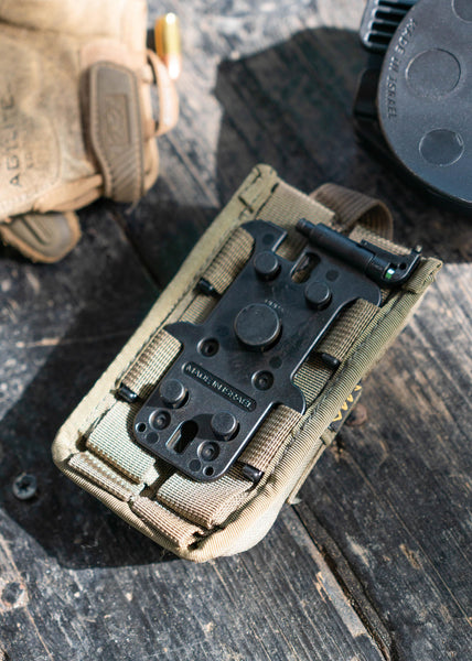 Orpaz Paddle Attachment for MOLLE Pouch, MOLLE Mag Pouch, MOLLE Backpack and other MOLLE Accessories, Desert Tan