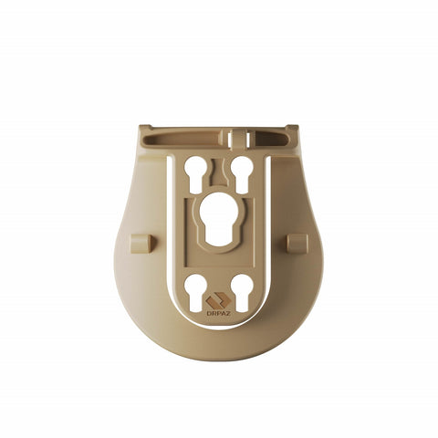 Orpaz OMS Paddle Receiver Attachment for the Orpaz Holster Insert or MOLLE Insert, Desert Tan