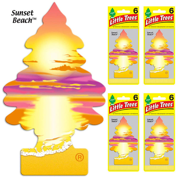 Little Trees Car Air Freshener 24-Pack (Sunset Beach)