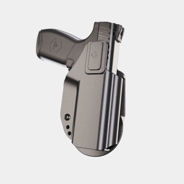 Orpaz IWI Masada Slim Holster IWB Holsters for Concealed Carry, IWB Clip & OWB Paddle, Right Hand