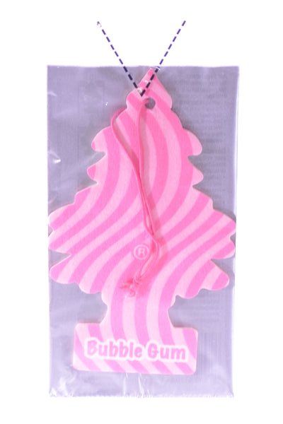 Little Trees Hanging Car Freshener Cardboard Paper For Home Car Office Bubble Gum