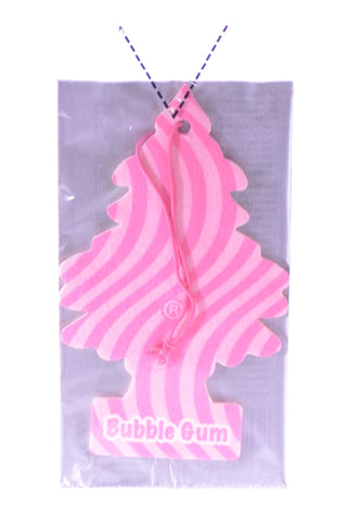 Little Trees Hanging Car Freshener Cardboard Paper For Home Car Office Bubble Gum