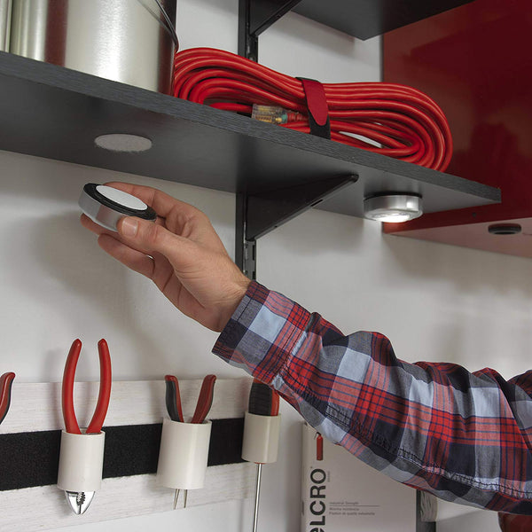 Velcro Industrial Strength Heavy Duty Stick On 1 7/8in, Circles 4 Sets