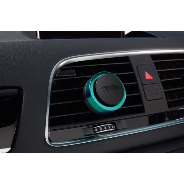 AXE Air Freshener Mini Vent Clip, Odor Eliminator, Air Purifier Provides A Long Lasting Scent, Apollo