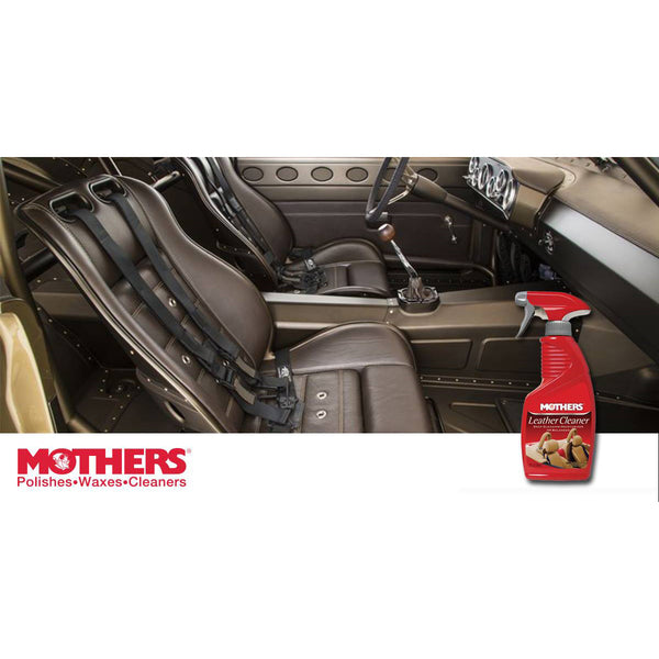Mothers Leather Cleaner, Car Leather Cleaner Spray, 12 oz.