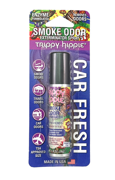 Smoke Odor Exterminator Air Fresh Spray - Your Ultimate Solution for Smoke and Household Odor Elimination - 1 oz Spray, Trippy Hippie