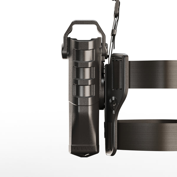 Orpaz X26P Taser Holster Compatible with Axon TASER X26P for Self Defense, Features an Automatic Safety Return Mechanism, Drop Leg - Unisex - Will Secure Your Taser with a Tactical Appearance