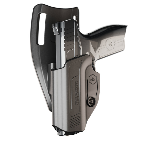 Orpaz IWI Masada Holster, Left Handed Holster, Level I OWB Holster, Low-Ride Holster