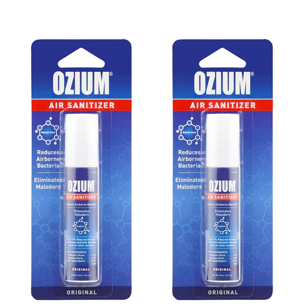 Ozium Air Sanitizer 0.8 oz Spray, Original 2-PACK