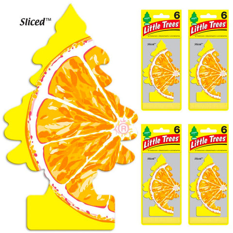 Little Trees Car Air Freshener 24-Pack (Sliced)