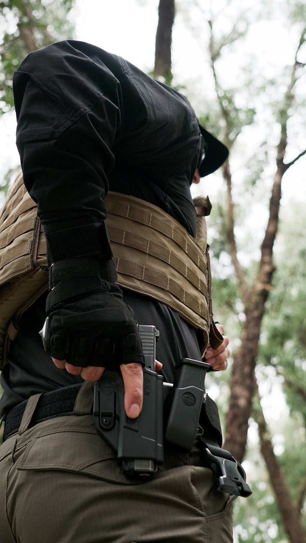 Orpaz G19 Holster with Glock 19 Magazine Pouch Level II OWB