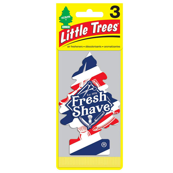 Little Trees Car Air Freshener 3-PACK (Fresh Shave)