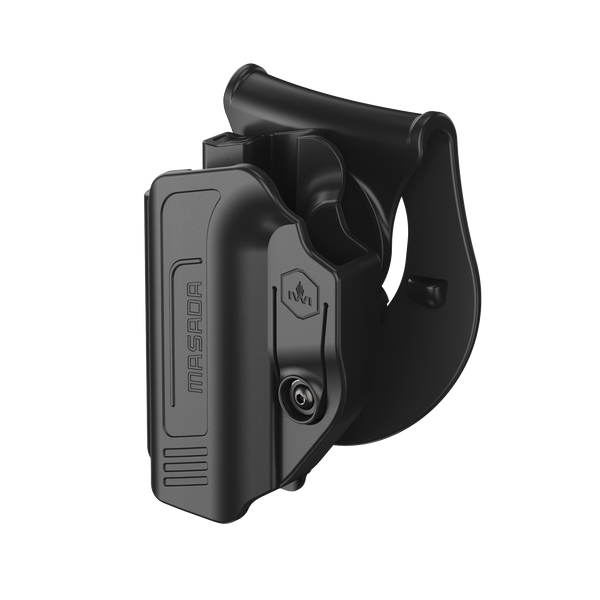 Orpaz IWI Masada Holster, Left Handed Holster, Level I OWB Holster, Paddle Holster
