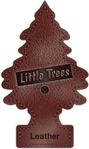 Little Trees Hanging Car and Home Air Freshener, Leather Scent