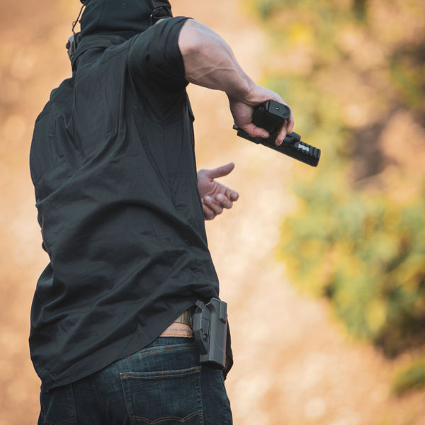 Orpaz IWI Masada Holster, Left Handed Holster, Level II OWB Holster, Paddle Holster