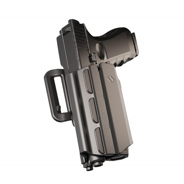 Orpaz G30 Light Bearing Holster Compatible with Glock 30 Holster with Light/Laser/Sight/Optics, Medium Pistol Lights, Belt Attachment