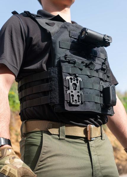 Orpaz MOLLE Attachment for MOLLE Pouch, MOLLE Mag Pouch, MOLLE Backpack and other MOLLE Accessories, Black