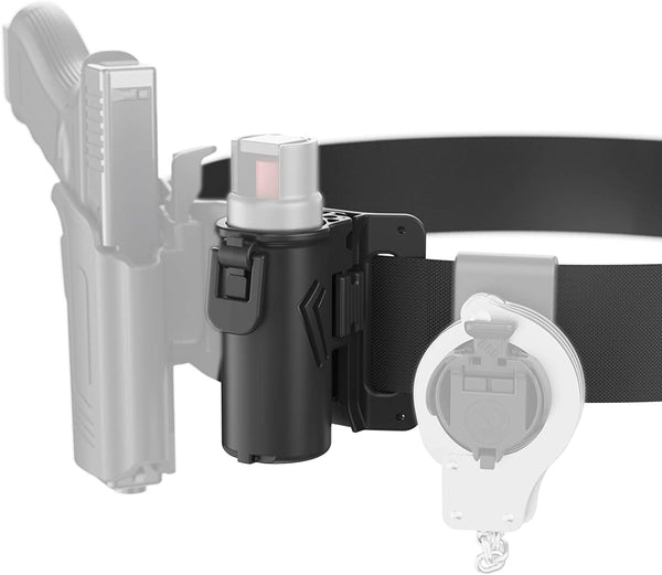 Orpaz Pepper Spray Holster, MK3 Pepper Spray Holster, OC Spray Holder, Standard, Belt-Loop