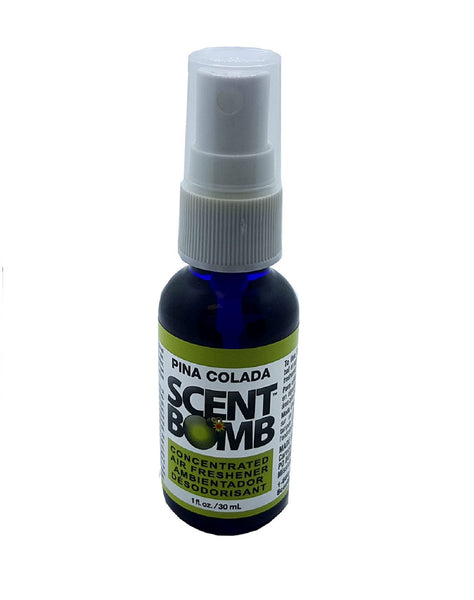Scent Bomb Air Freshener Spray, 100 % Oil Based Concentrated Air Freshener, Air Freshener Spray for Car, Room, Bathroom and Odor Eliminator, Pina Colada