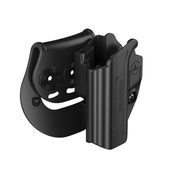 Orpaz IWI Masada Holster Left-Hand w/Masada Mag Pouch Level I OWB Paddle Holster